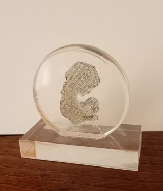 Bassorilievo in argento Madonna con Bambino