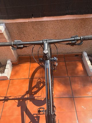 Bici Megamo Natural Negra Naranja