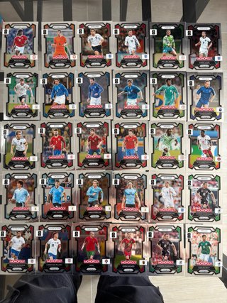 Lote 30 Cartas Panini Prizm Monopoly FIFA