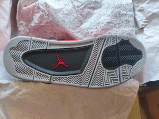 Jordan Retro 4 Rosse, Nere e Grigie