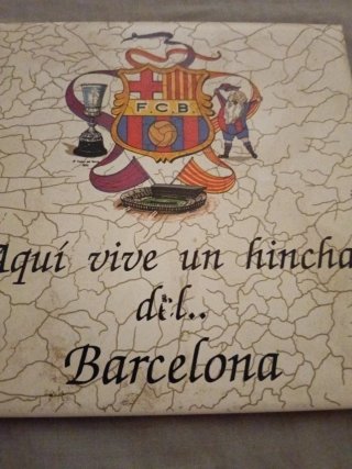 Azulejo Vintage FC Barcelona