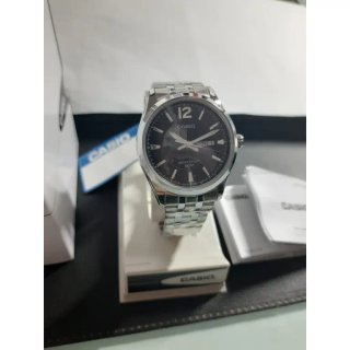 Orologio Casio Uomo Nero Argento