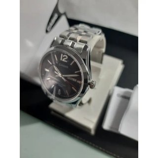 Orologio Casio Uomo Nero Argento