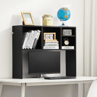Organizer da Scrivania in Legno Nero 1 Livello
