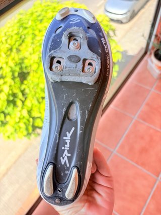 Zapatillas Ciclismo Spiuk Blancas Talla 43