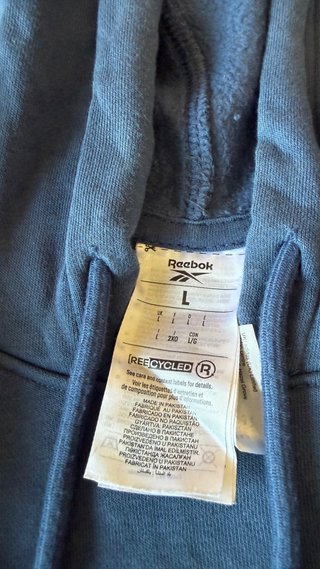 Sudadera Reebok con Capucha Talla L