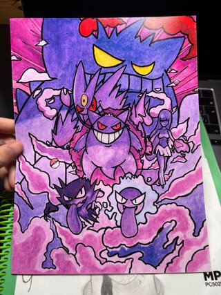 Cuadro Gengar Pokémon