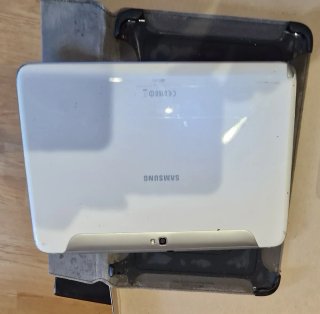 Tableta Samsung Gris y Blanca