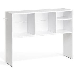 Libreria da Scrivania in Legno Bianco per Casa