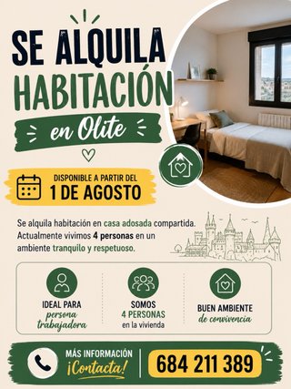 Alquilo habitación