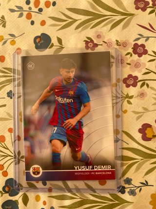 Cartas Fútbol Barcelona 2021 - Gavi, Balde, Nico