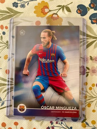 Cartas Fútbol Barcelona 2021 - Gavi, Balde, Nico