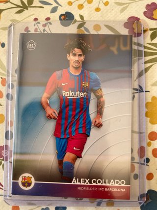 Cartas Fútbol Barcelona 2021 - Gavi, Balde, Nico