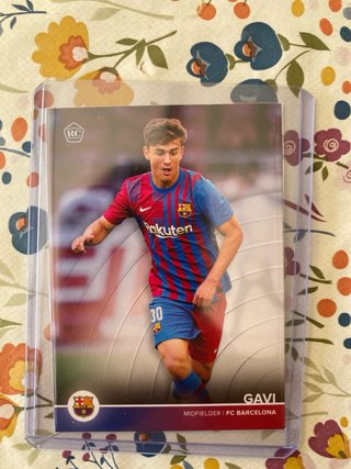 Cartas Fútbol Barcelona 2021 - Gavi, Balde, Nico