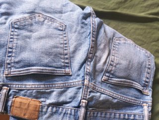 Pantalón vaquero Gap mujer azul