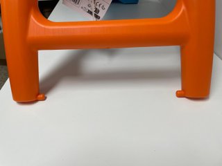 Tobogán infantil FEBER Slide 107 cm azul y naranja