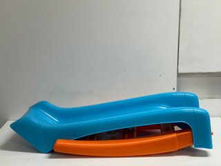 Tobogán infantil FEBER Slide 107 cm azul y naranja
