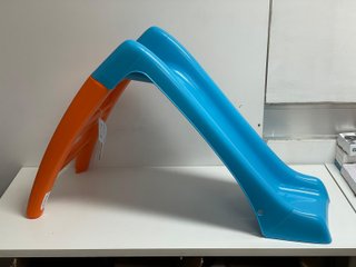 Tobogán infantil FEBER Slide 107 cm azul y naranja
