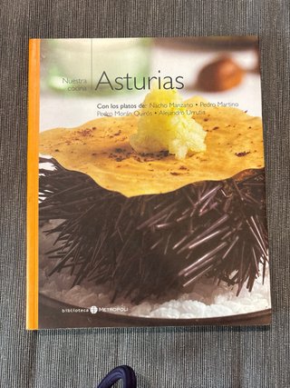 Libros de cocina: Asturiana, Quemagrasa, Galletas