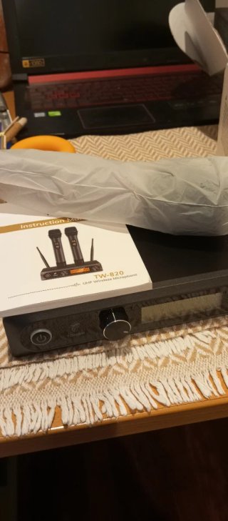 Micrófono TONOR TW-820 UHF Inalámbrico