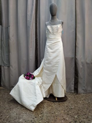Vestido de Novia Blanco talla 44 La sposa