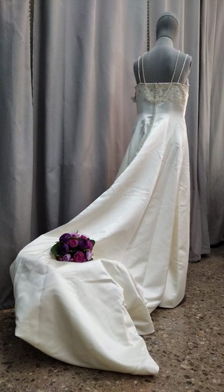 Vestido de Novia Blanco talla 44 La sposa