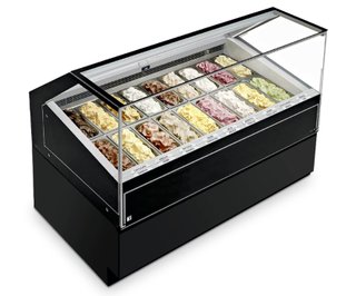 Vitrina Heladera Profesional IFI Jolly Hybrid