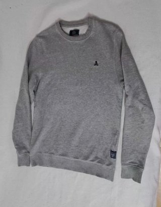 Sudadera Scalpers Gris Talla S