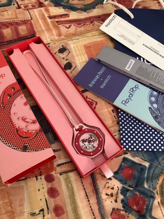 Swatch x Audemars Piguet Royal Pop Otto Rosso