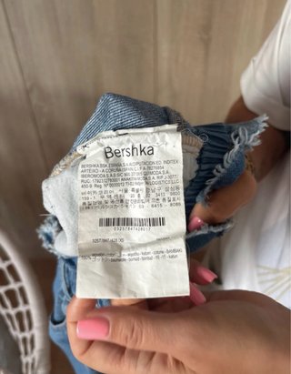Pantalón corto vaquero mujer