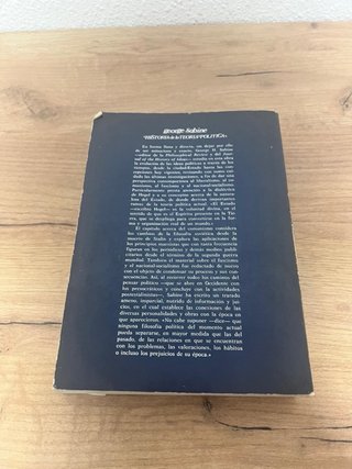 Libro Historia de la teoría política