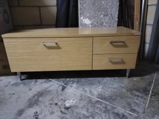 Mueble de baño madera y metal