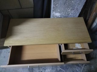Mueble de baño madera y metal