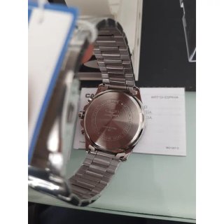Orologio Casio Cronografo Acciaio Rosso