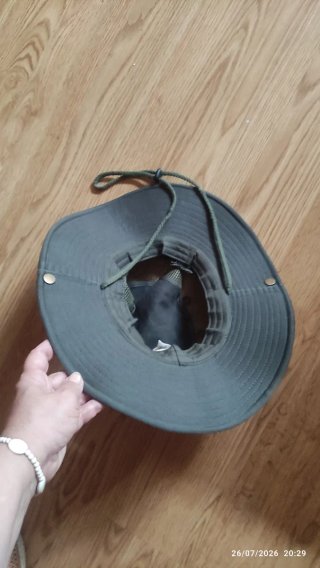 Sombrero camuflaje ventilado verde