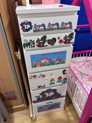 Mueble Sinfonier Infantil Decorado