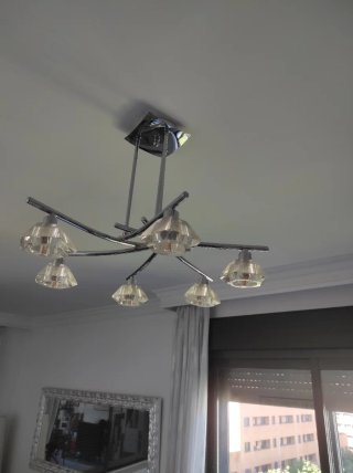 Lámpara de salón moderna
