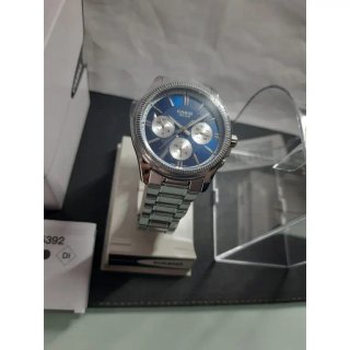 Orologio Casio Cronografo Blu Argento