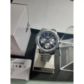 Orologio Casio Cronografo Blu Argento