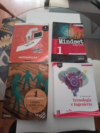 Libros 1° de bachillerato