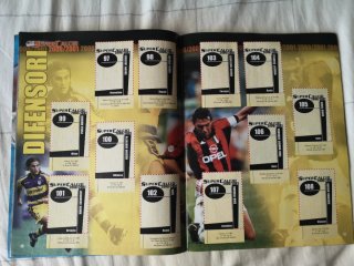 Album figurine Panini Super Calcio 2000/2001