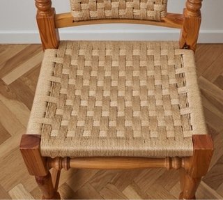 2 sillas de madera con mimbre | Muy buen estado