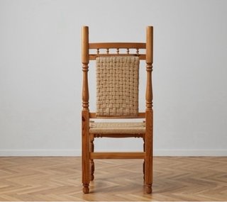 2 sillas de madera con mimbre | Muy buen estado