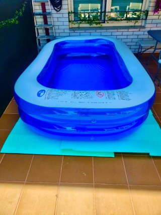 Piscina Hinchable Familiar con Depuradora