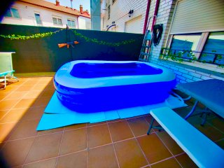 Piscina Hinchable Familiar con Depuradora