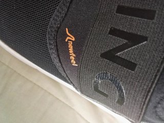 Scarpe Newfeel Uomo Nero Arancione