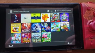 Nintendo Switch con giochi
