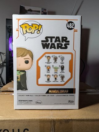 Funko Pop! Star Wars 482 Luke Skywalker con Grogu