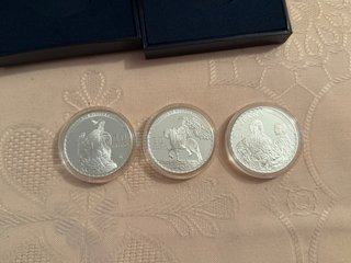 Las monedas 10 euros platas