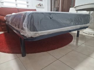 Cama Somier y Colchón 135x190